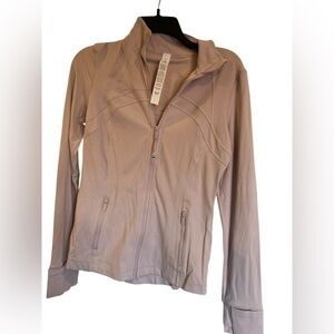 92. NWT Lululemon define jacket nulu PROCELAIN PINK Size 8